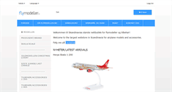 Desktop Screenshot of flymodeller.no